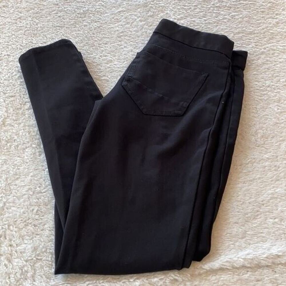 DayTrip Pants Womens 25‎ R Black Lynx Ponte Pull on Stretch Thick Career